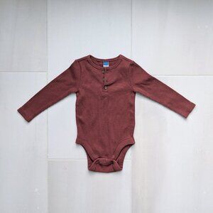 (4/$20) Unisex Long-Sleeve Bodysuit for Baby